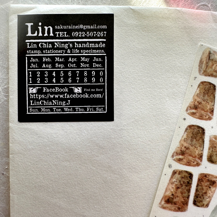 Destash | Lin Chia Ning - Test Tube washi sticker sheet [Rare]