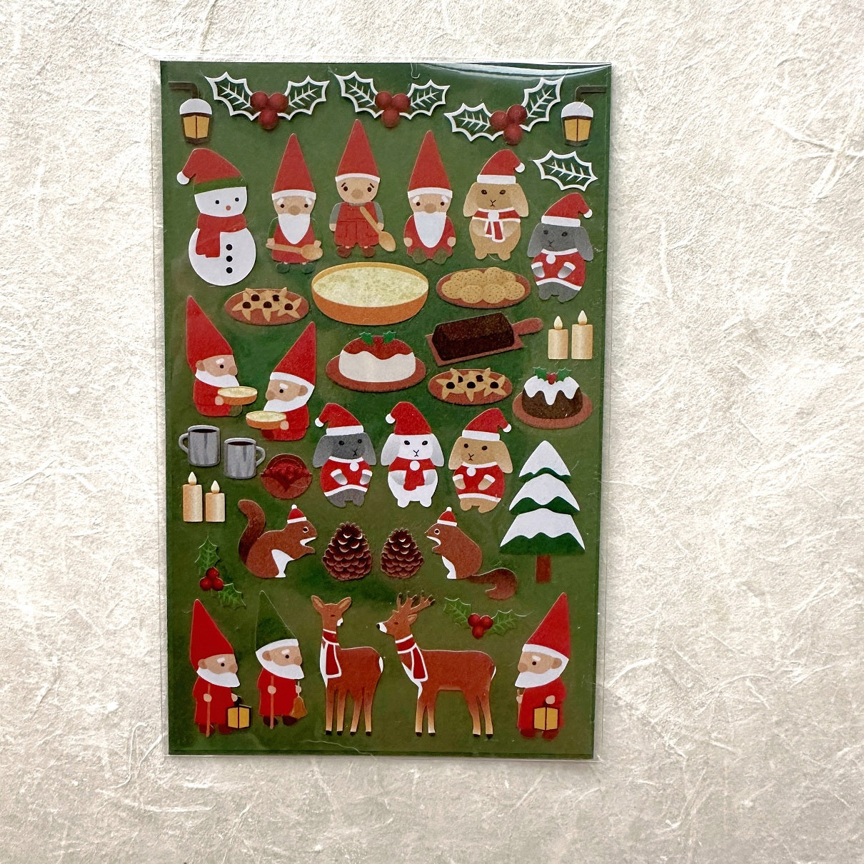 Miqingsankou - food, flowers, travel & fun petite sticker sheets (13 types)