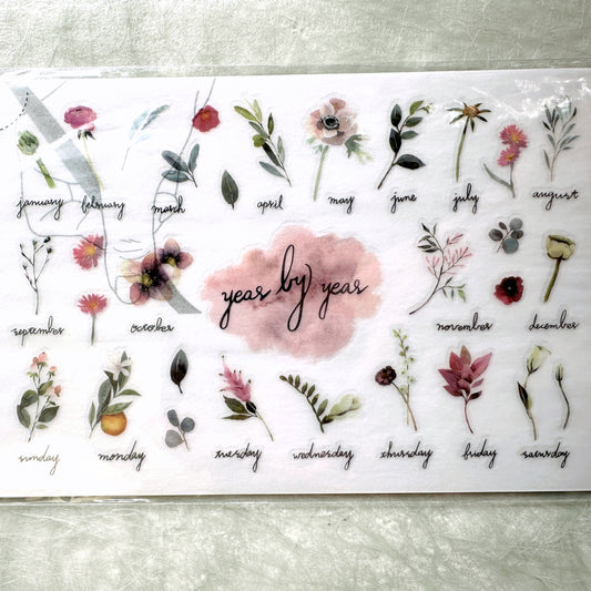 MU Lifestyle - No. 072 transfer sticker pack