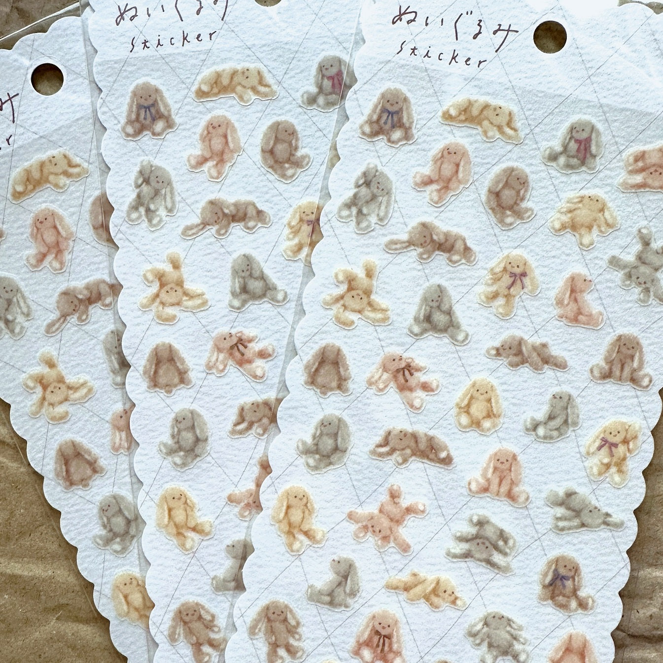 Mind Wave - Usagi Plush Sticker Sheet
