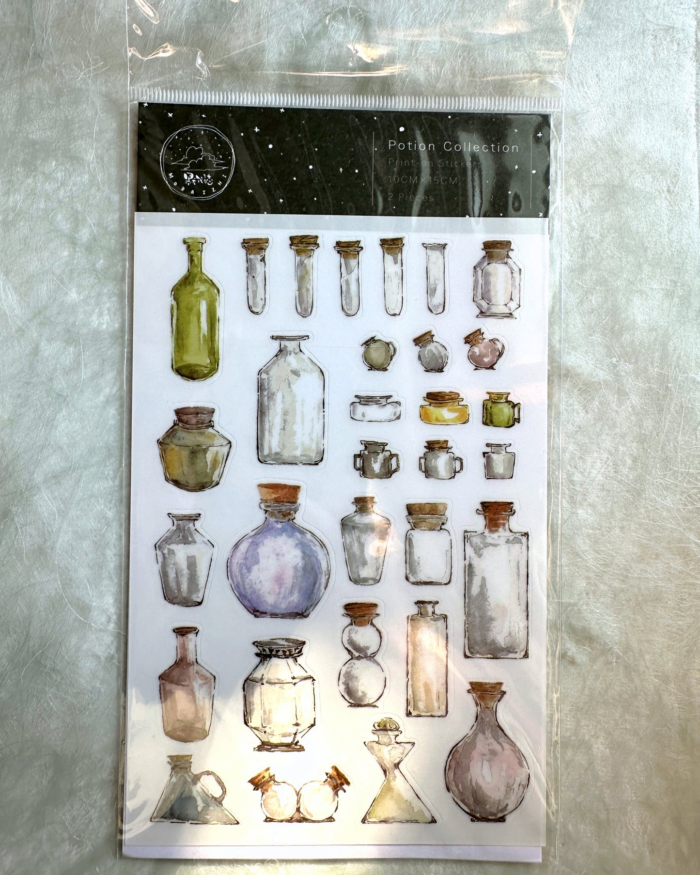 Modaizhi - Potion Collection print-on stickers [Half-Packs]