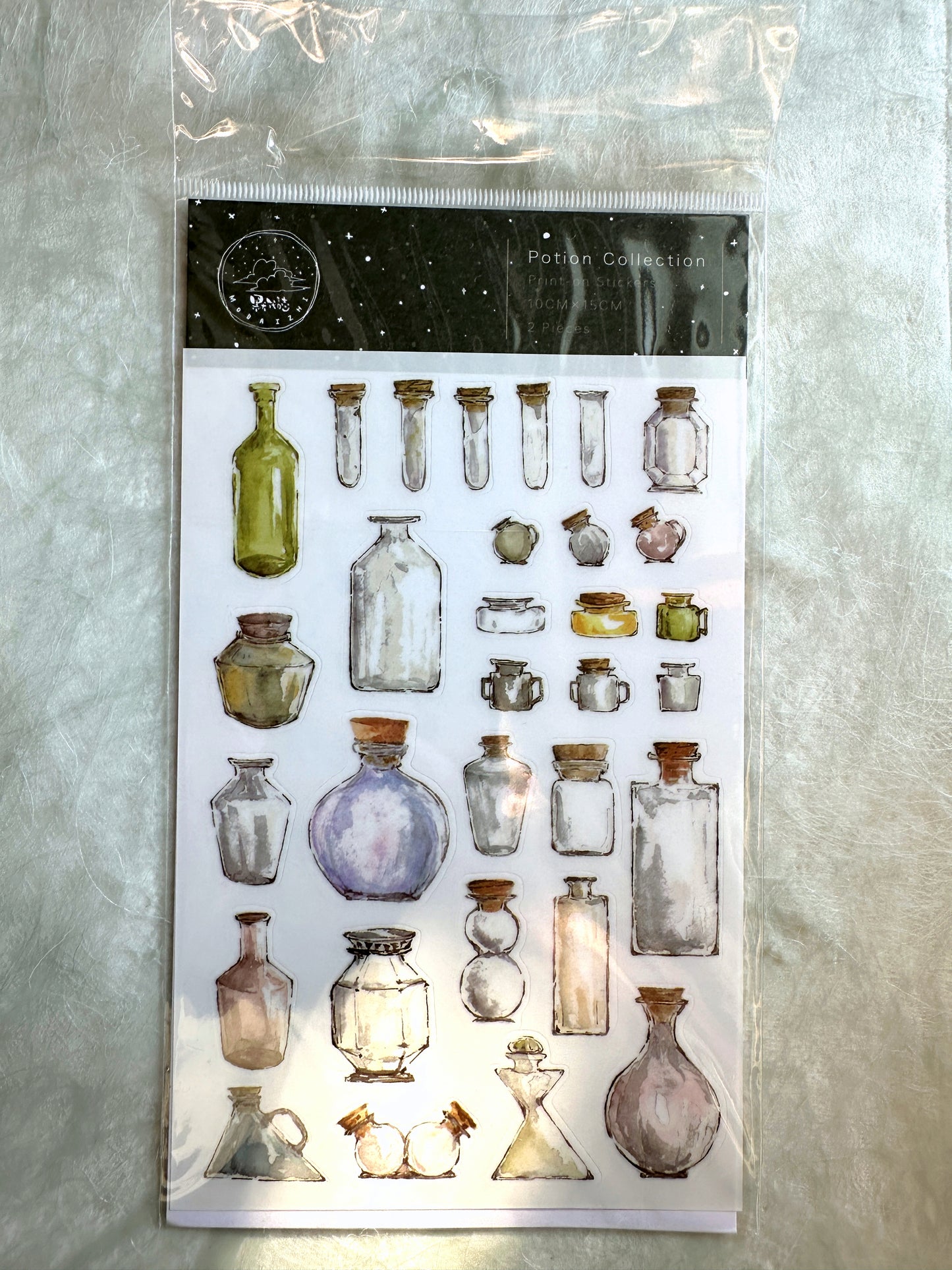 Modaizhi - Potion Collection print-on stickers [Half-Packs]
