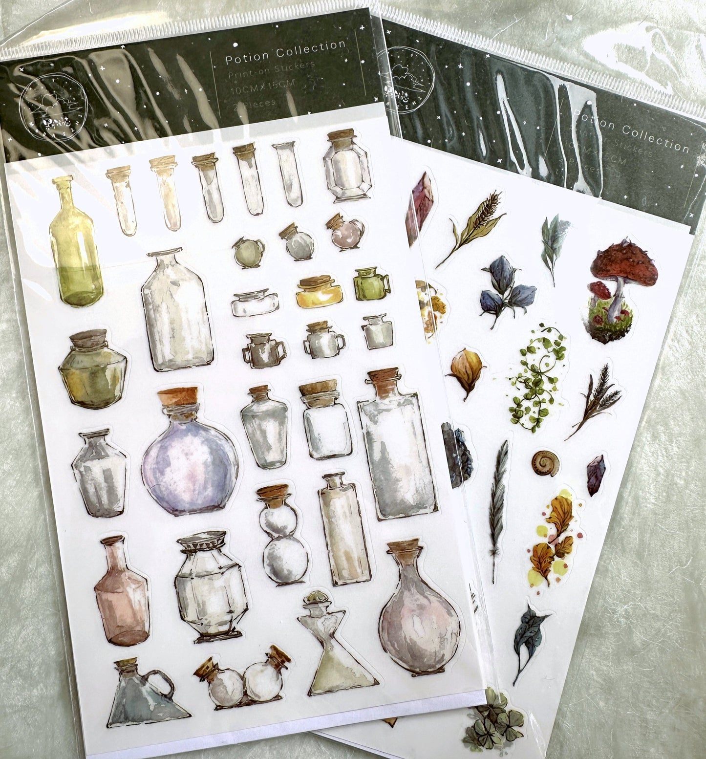 Modaizhi - Potion Collection print-on stickers [Half-Packs]