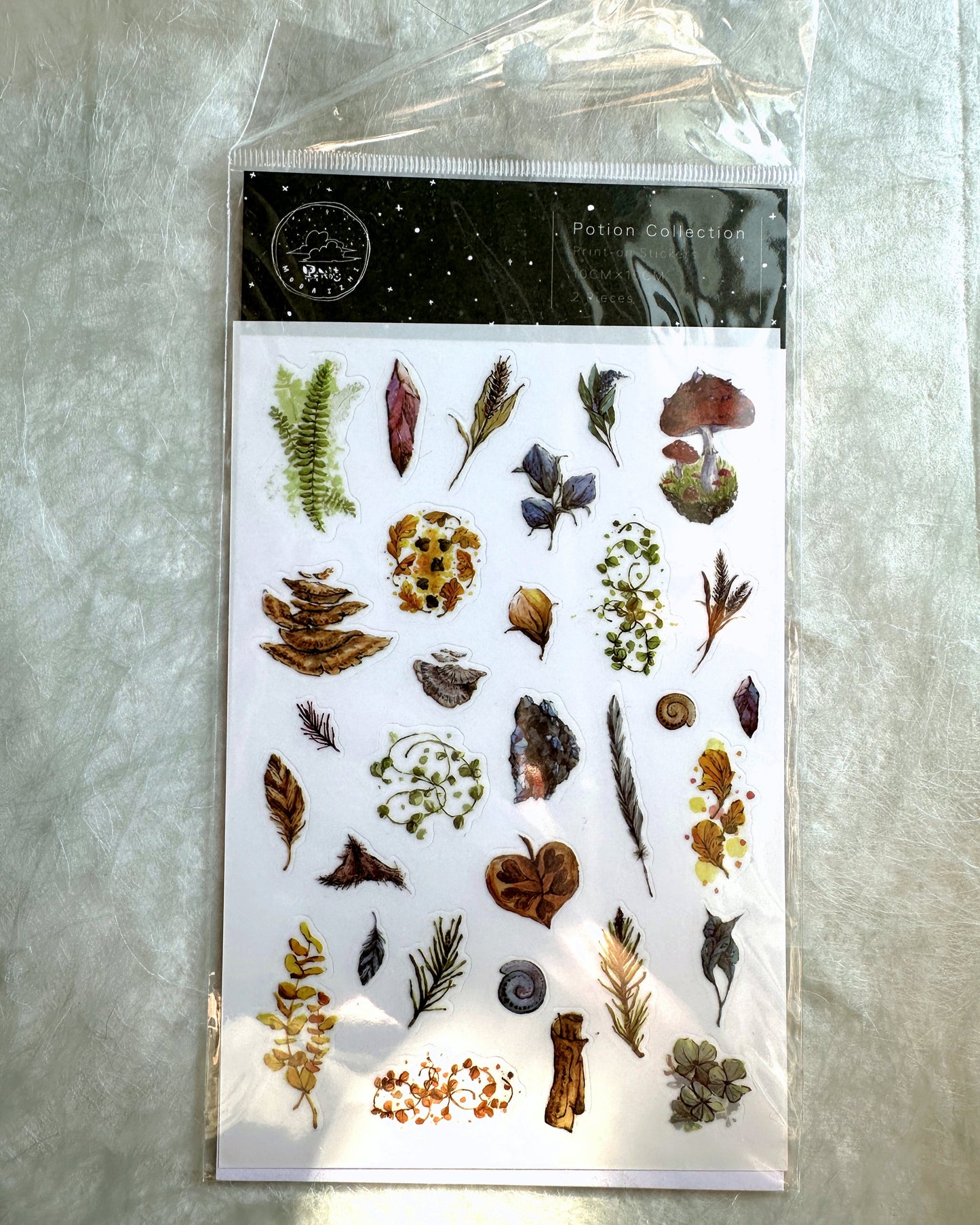 Modaizhi - Potion Collection print-on stickers [Half-Packs]