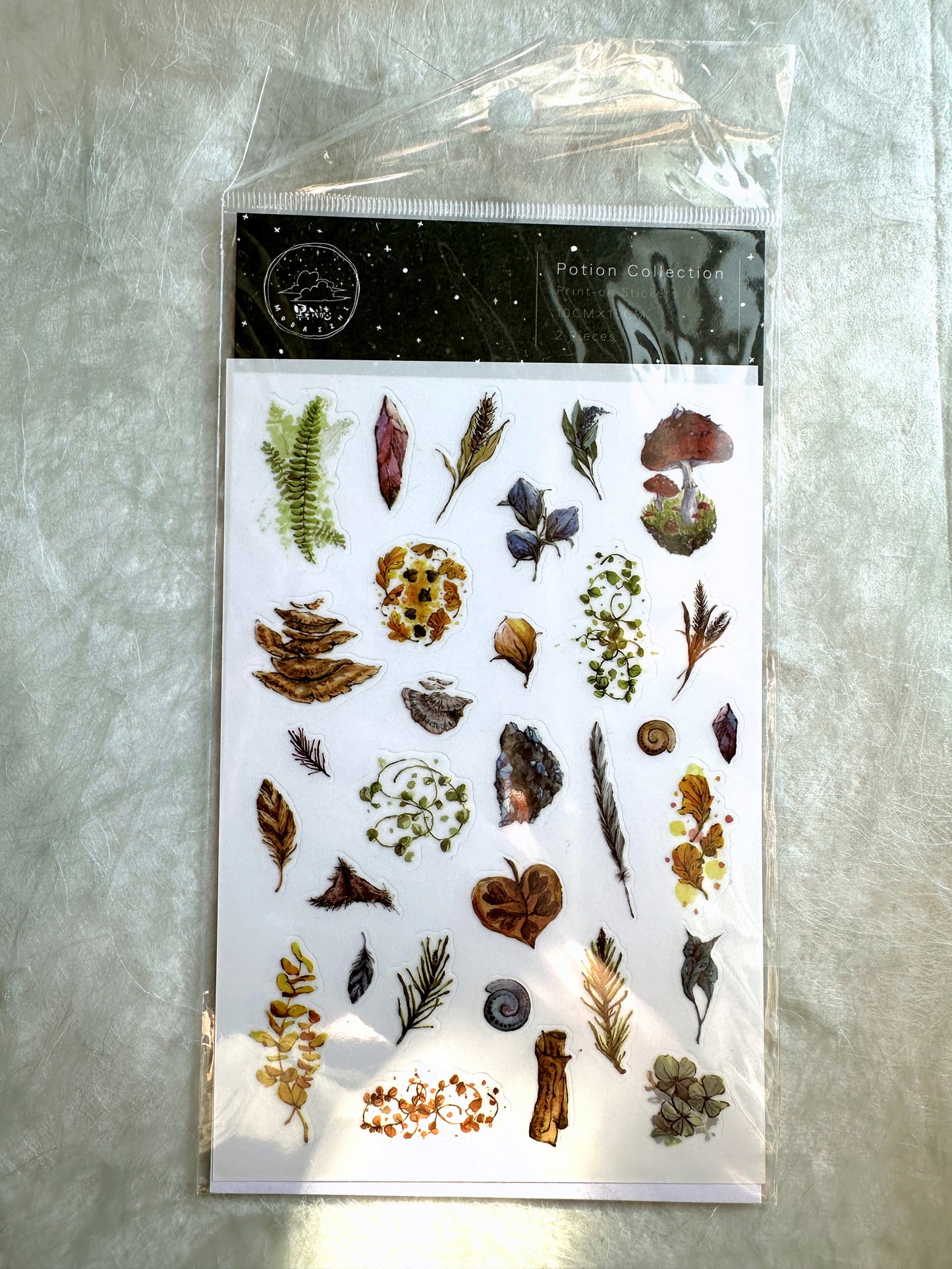 Modaizhi - Potion Collection print-on stickers [Half-Packs]