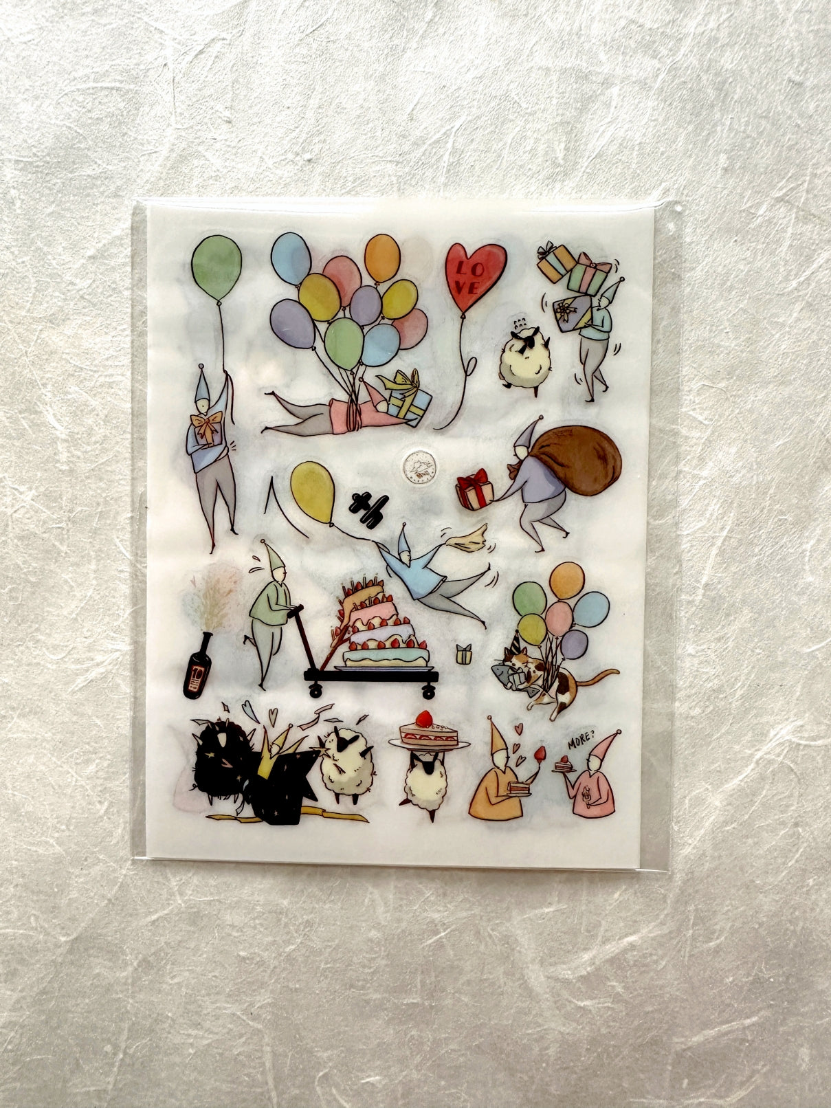 Modaizhi - Tenth Anniversary transfer sticker packs