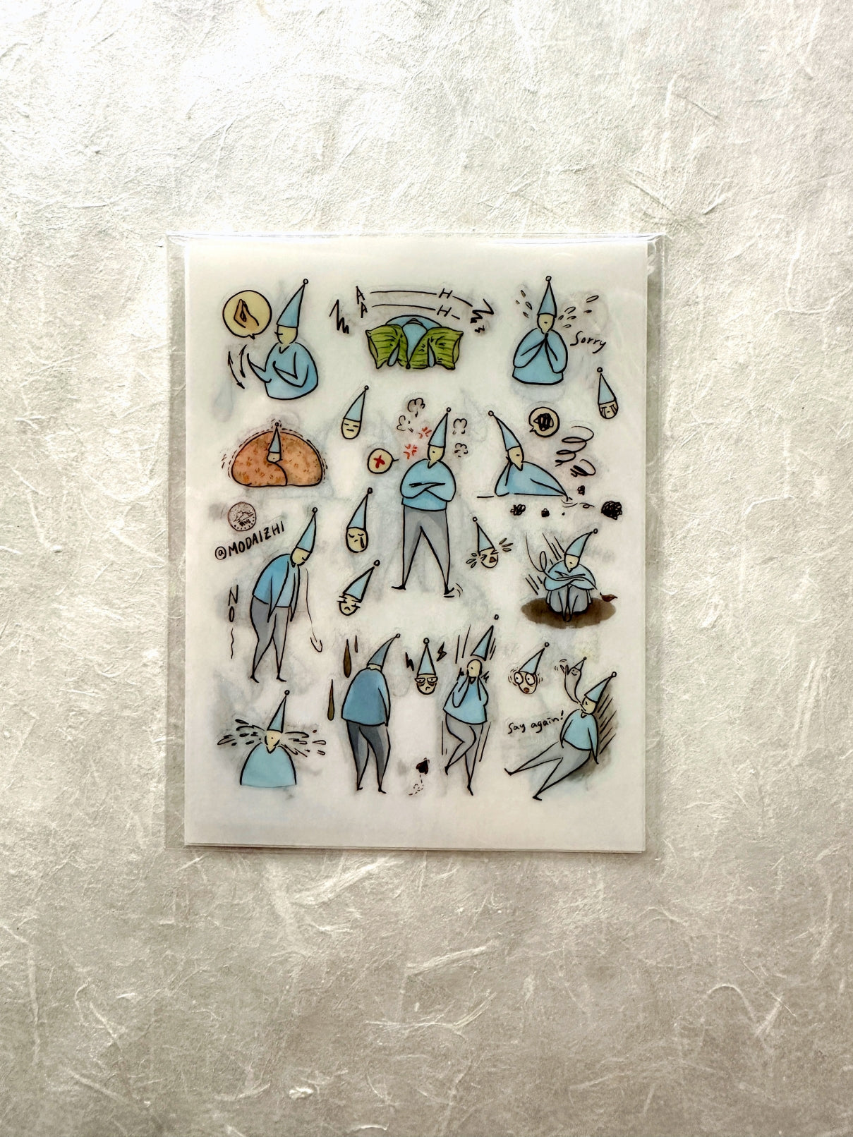 Modaizhi - Tenth Anniversary transfer sticker packs