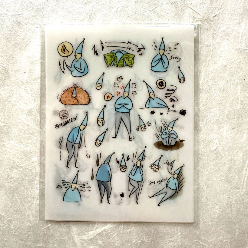 Modaizhi - Tenth Anniversary transfer sticker packs