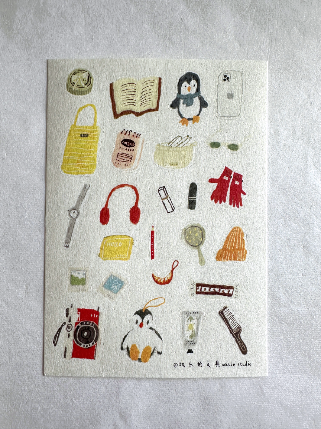 Wanle Studio - Vol. 11 Stickers (SINGLE SHEETS)