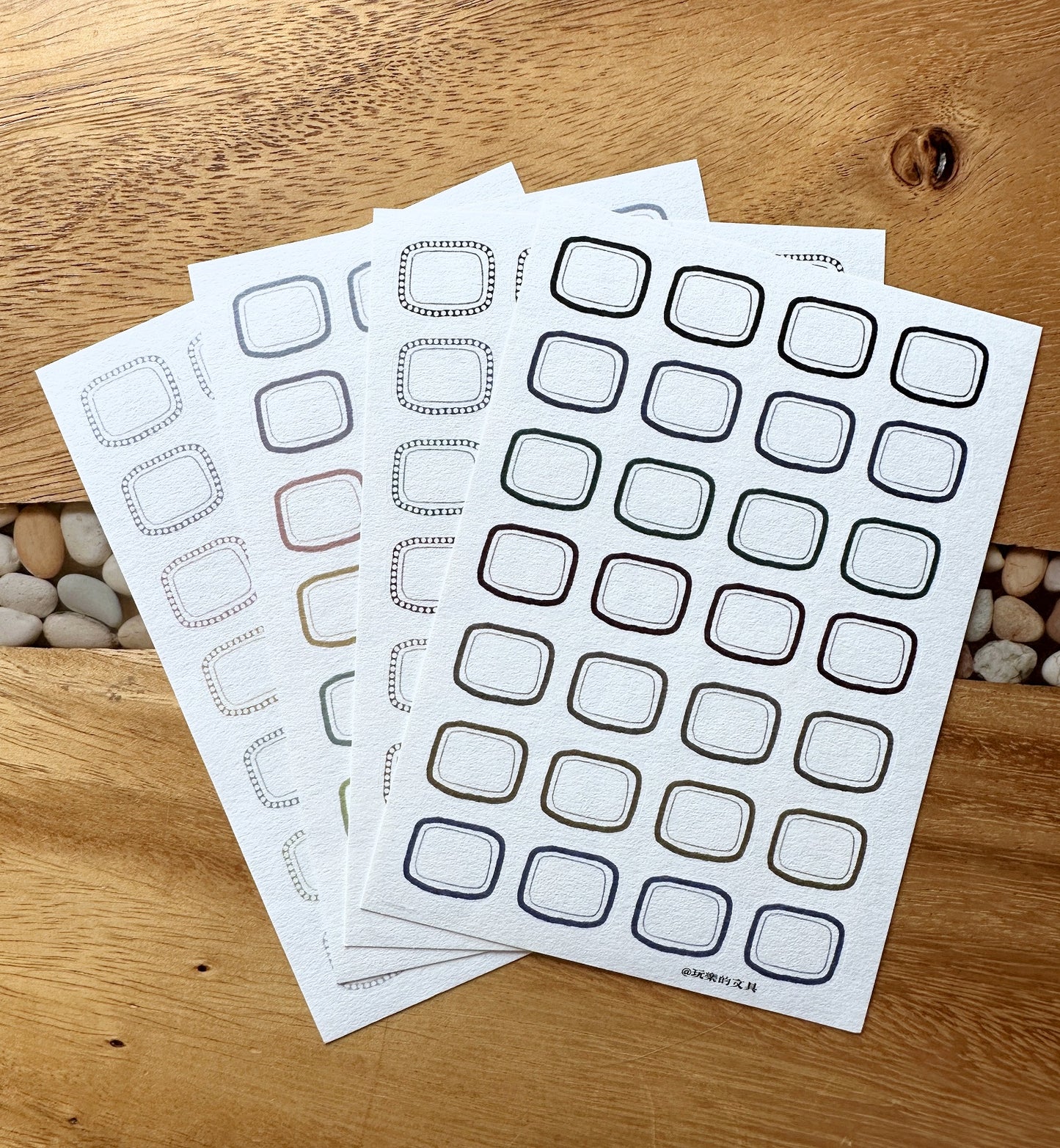 Wanle Studio - Vol. 5 Frame Stickers HALF-PACK