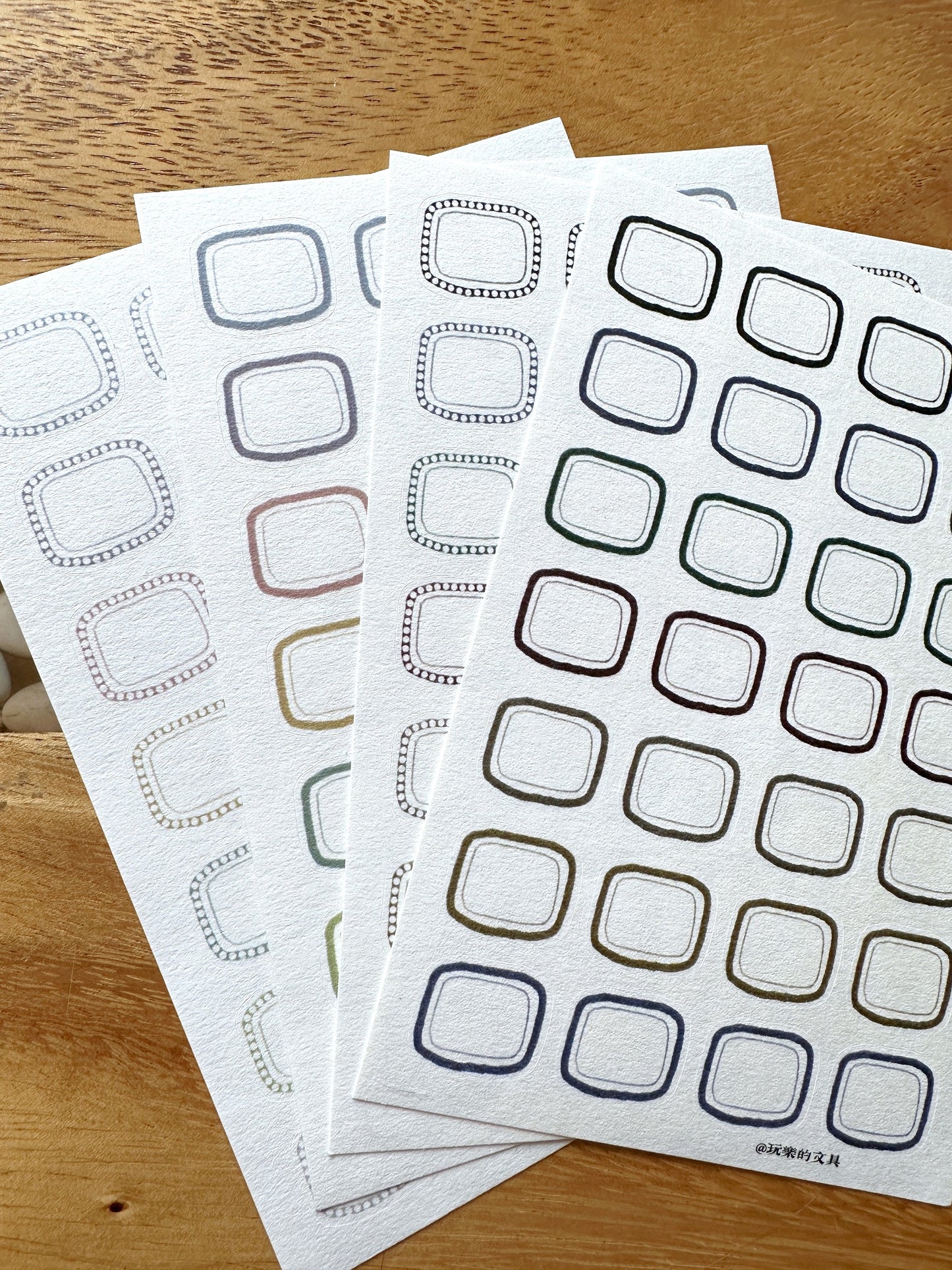 Wanle Studio - Vol. 5 Frame Stickers HALF-PACK