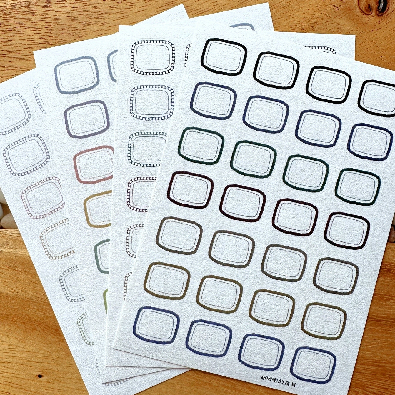 Wanle Studio - Vol. 5 Frame Stickers HALF-PACK