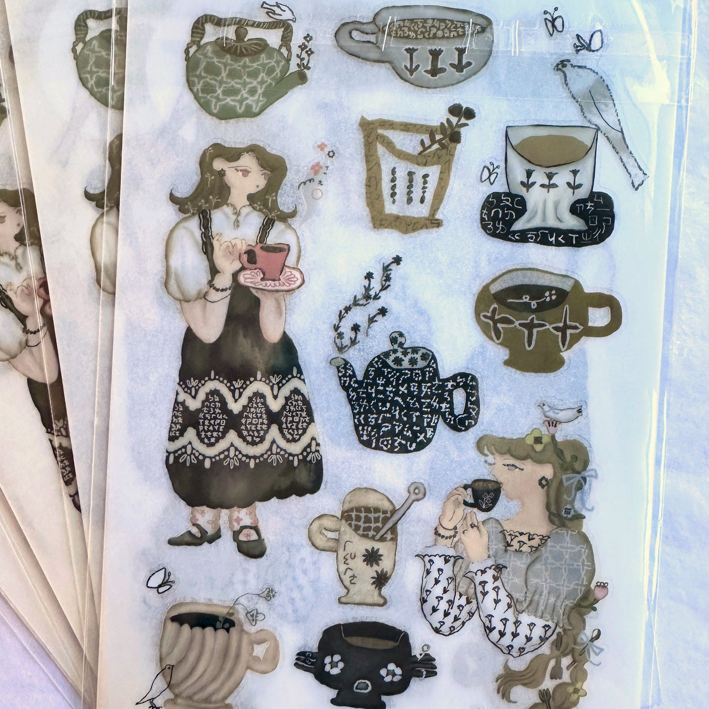 misshoegg - A Lot of Coffee transfer stickers