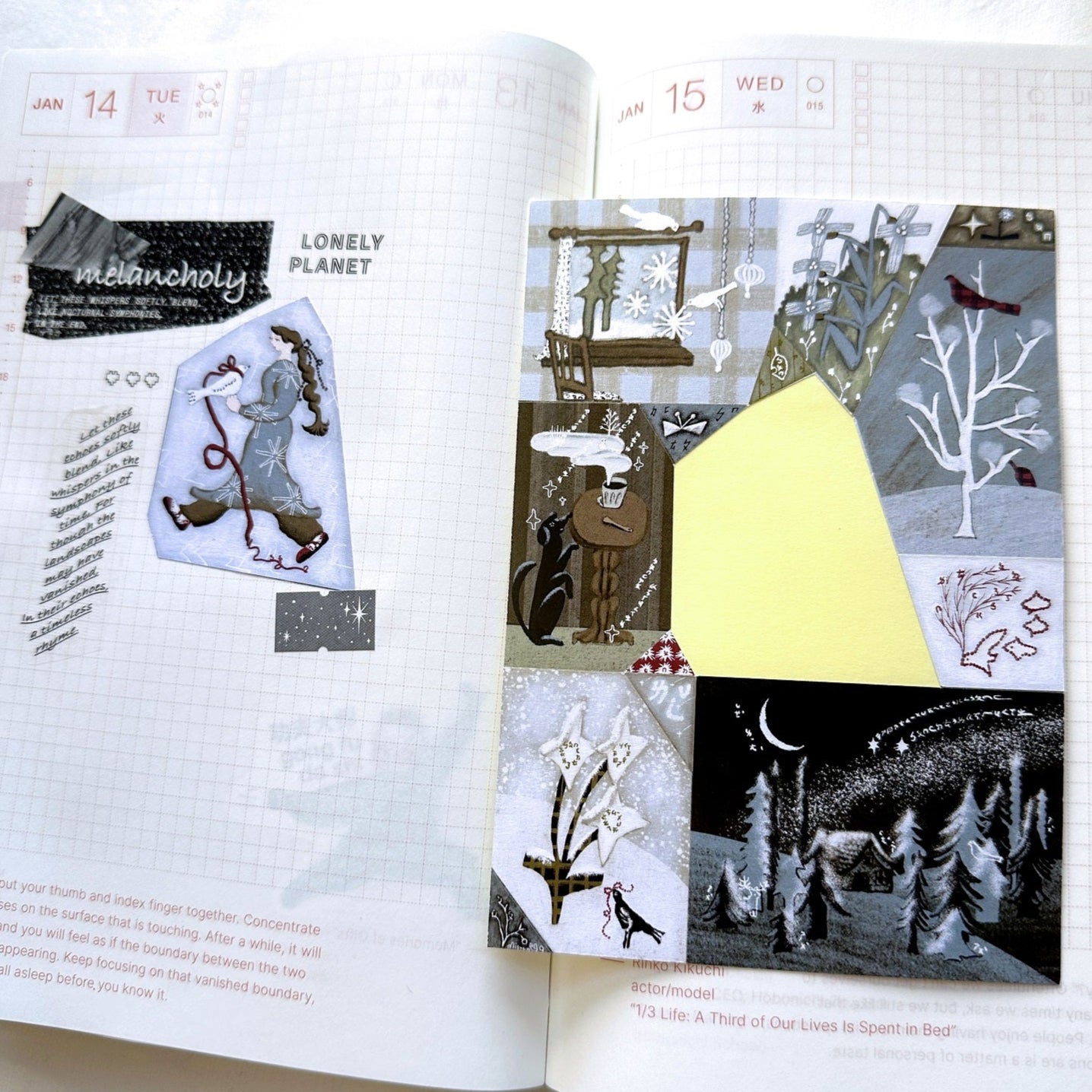 misshoegg - Snowy Day & Light Blue Day sticker packs