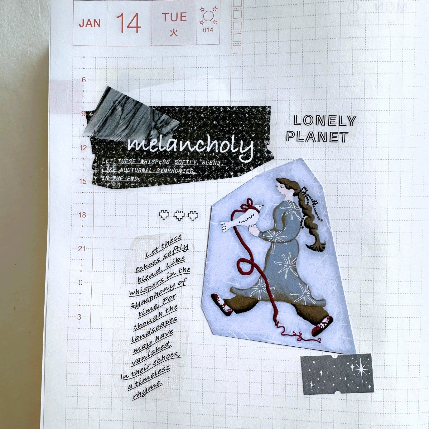 misshoegg - Snowy Day & Light Blue Day sticker packs