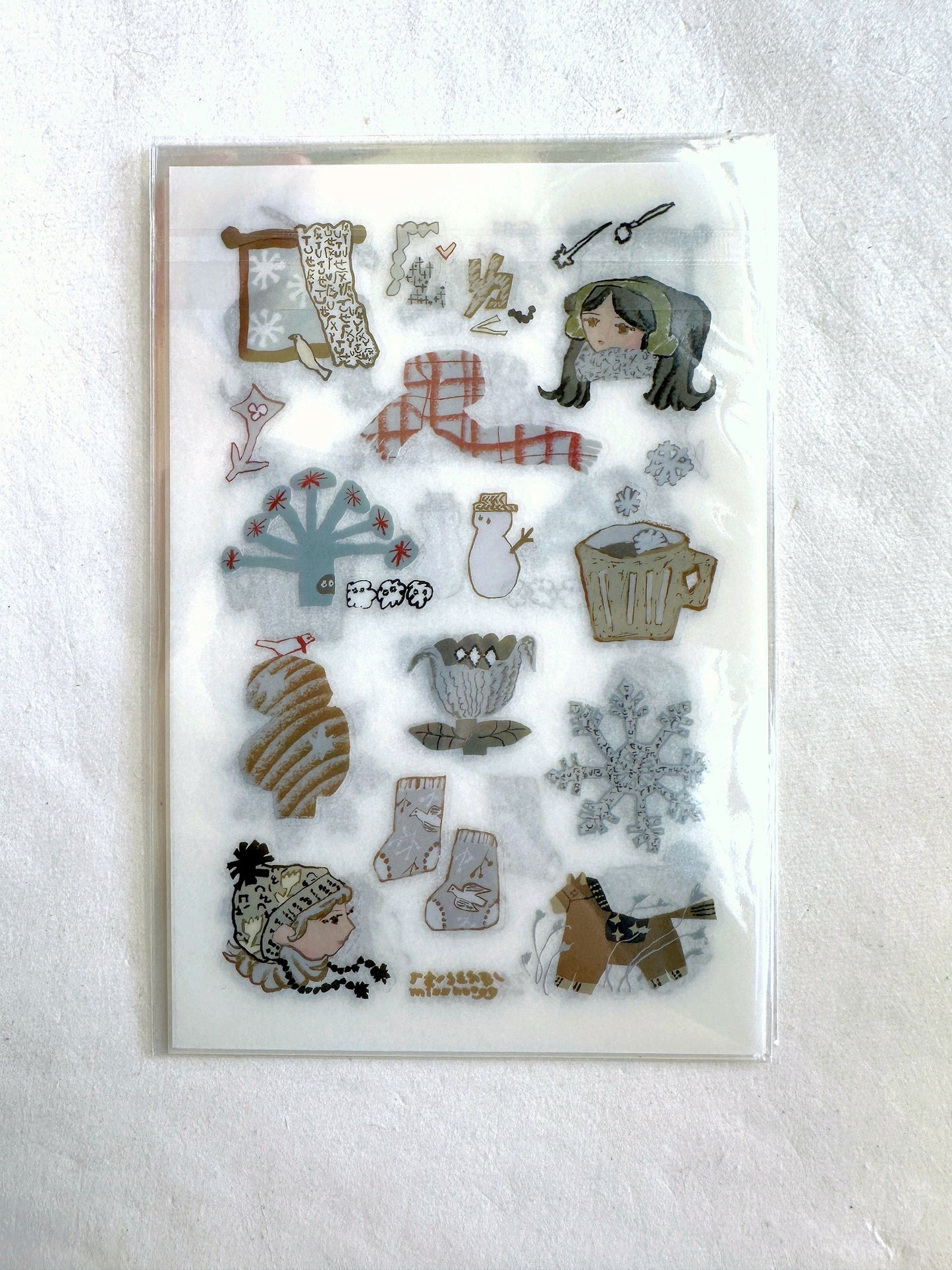 misshoegg - Snowy Day & Light Blue Day sticker packs
