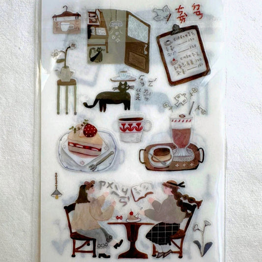 misshoegg - Afternoon Tea transfer stickers