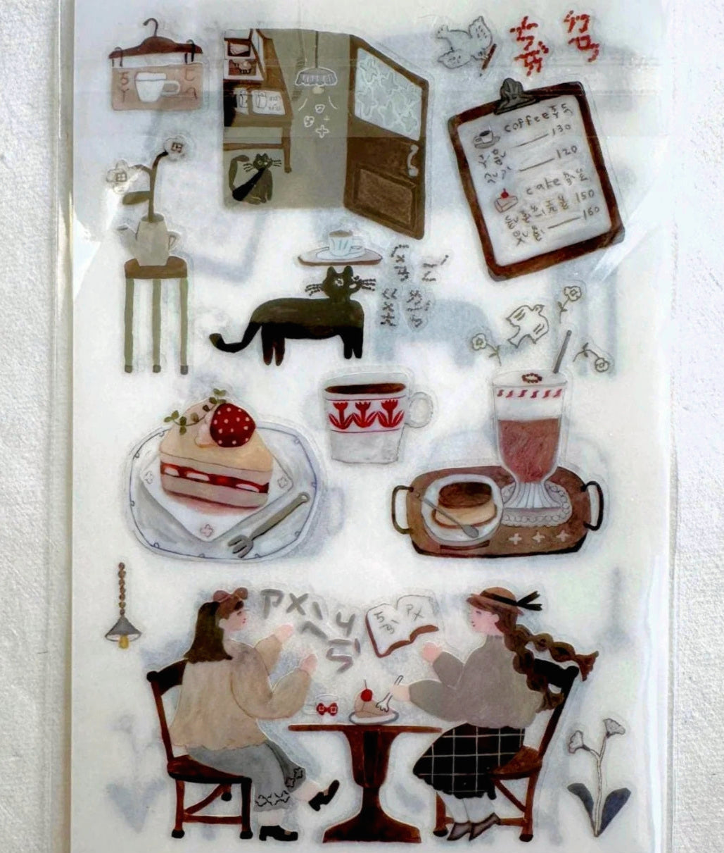 misshoegg - Afternoon Tea transfer stickers