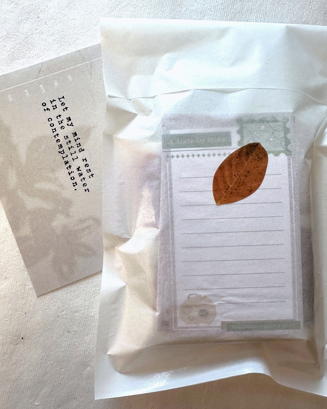 TAOthings Studio - Let My Mind Rest... rubber stamp