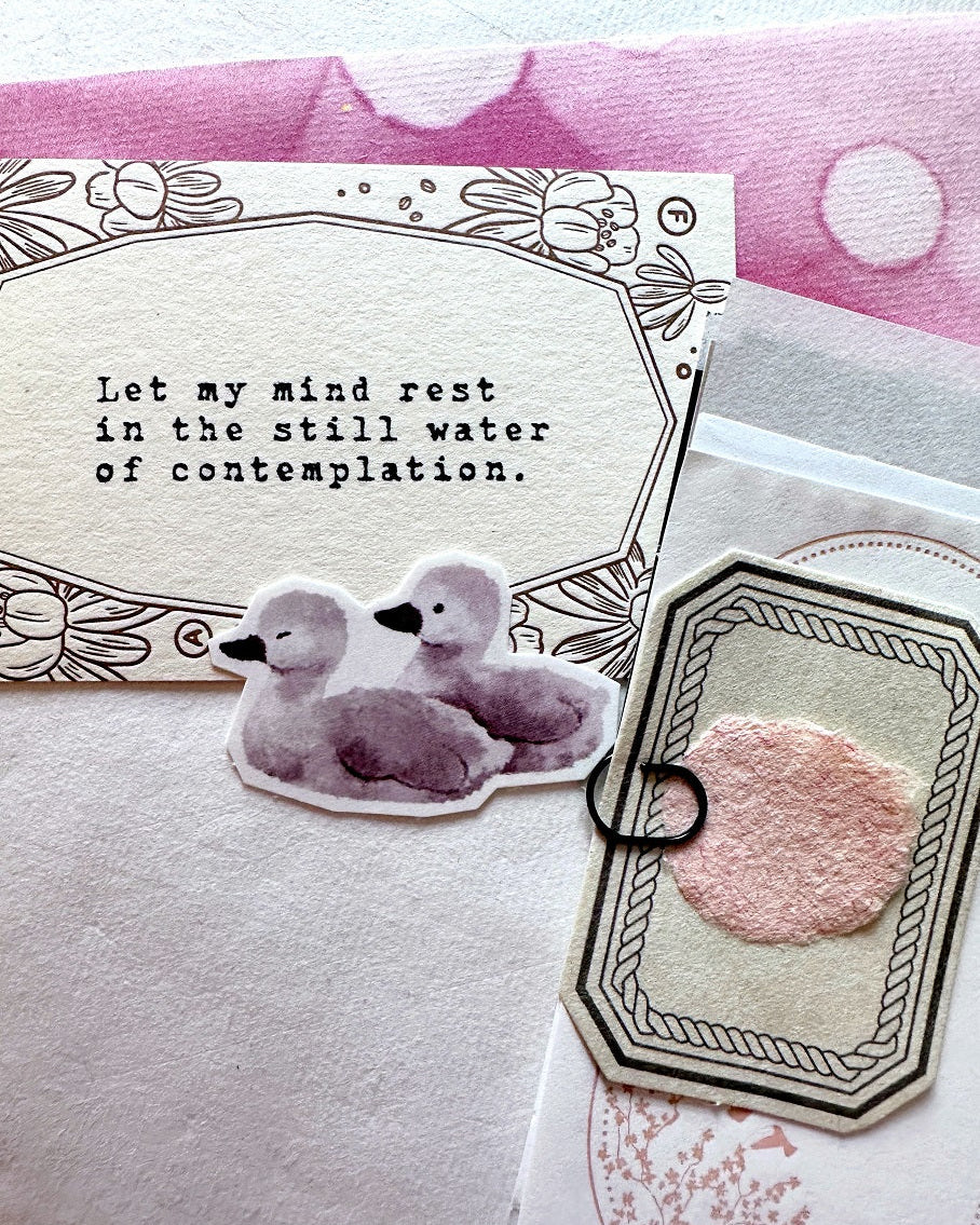 TAOthings Studio - Let My Mind Rest... rubber stamp