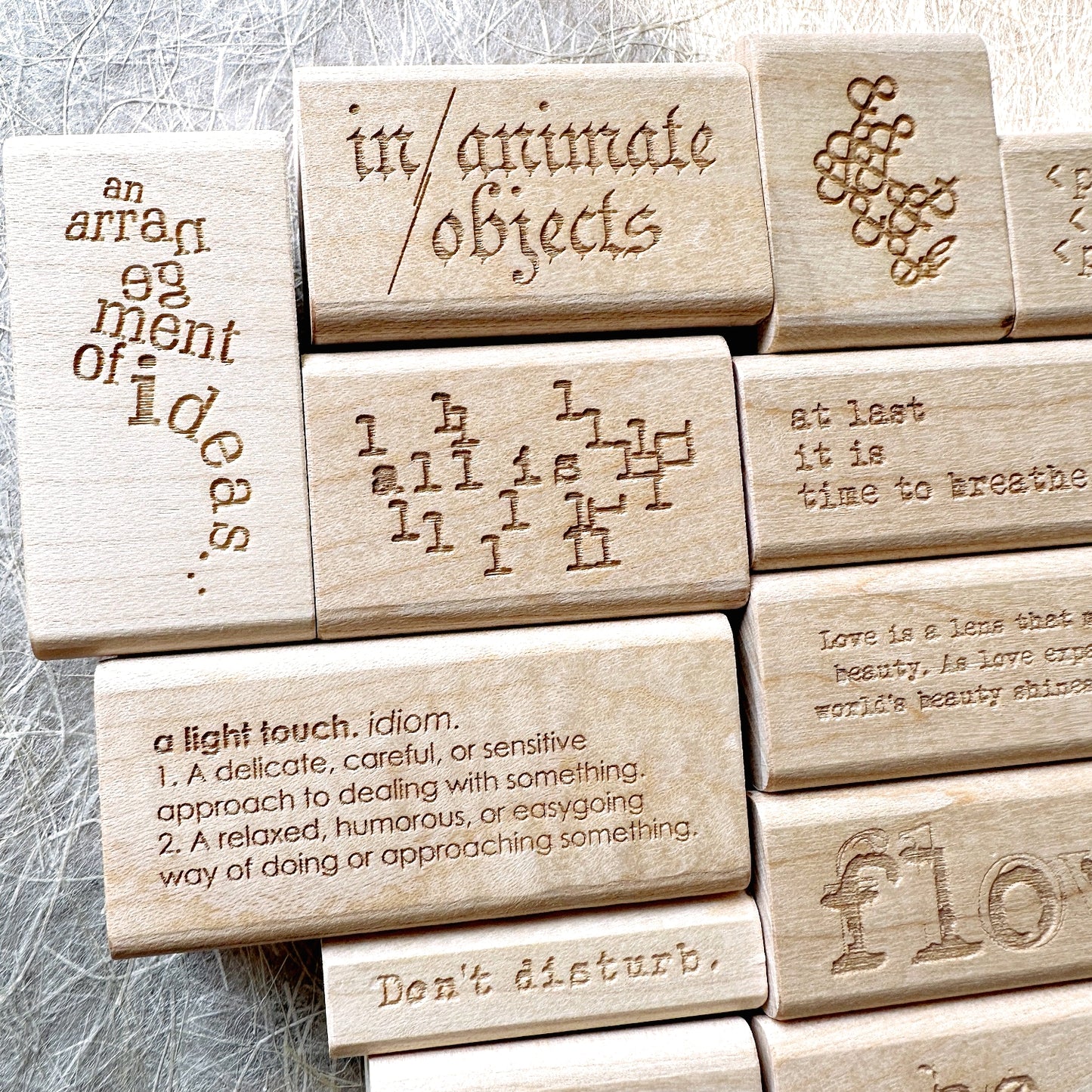 TAOthings Studio - "All is One" rubber stamp