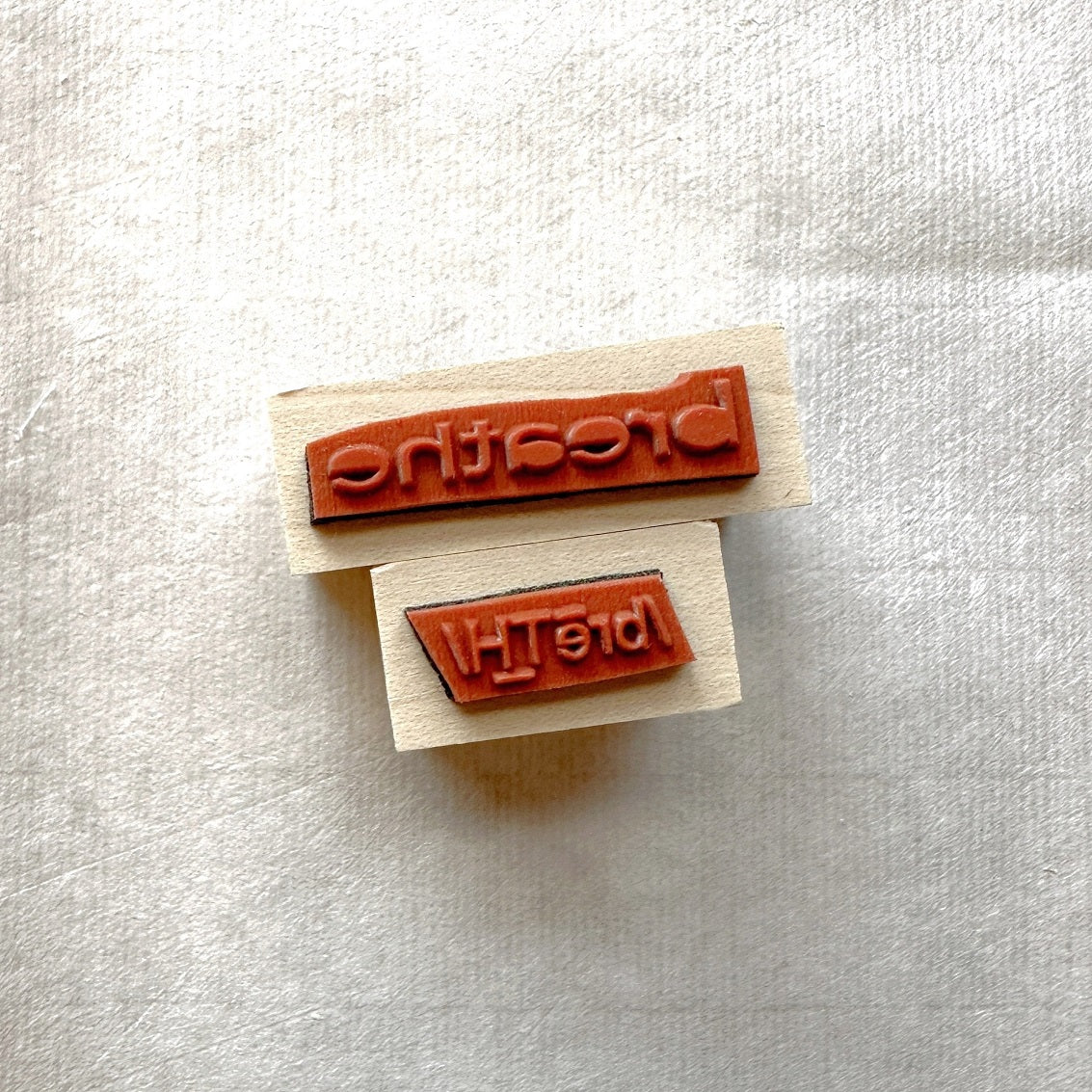 TAOthings Studio - Breathe rubber stamps