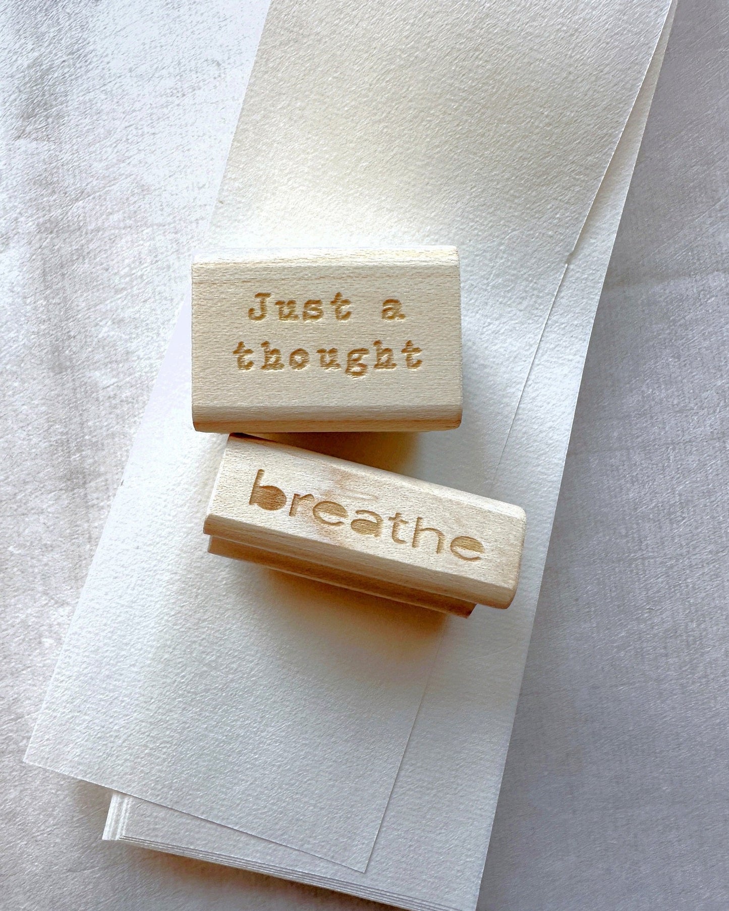 TAOthings Studio - Just a Thought rubber stamp