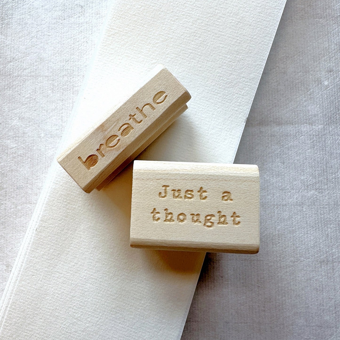 TAOthings Studio - Just a Thought rubber stamp
