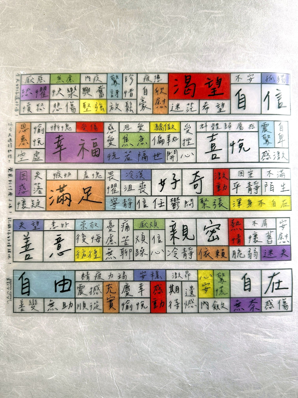 Studio 868 - Find Your 100 Emotions PET tape SAMPLES