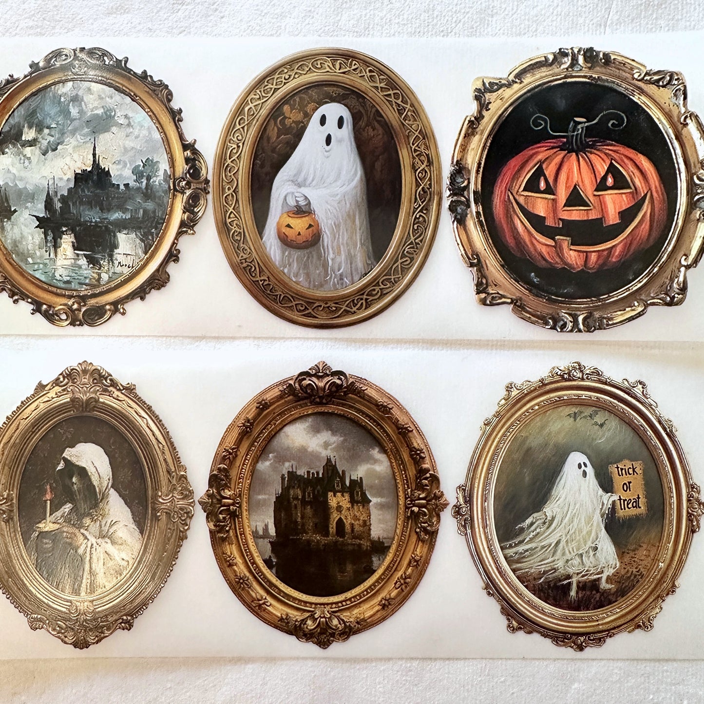 SCS Studio - Gilded Halloween PET tape SAMPLES