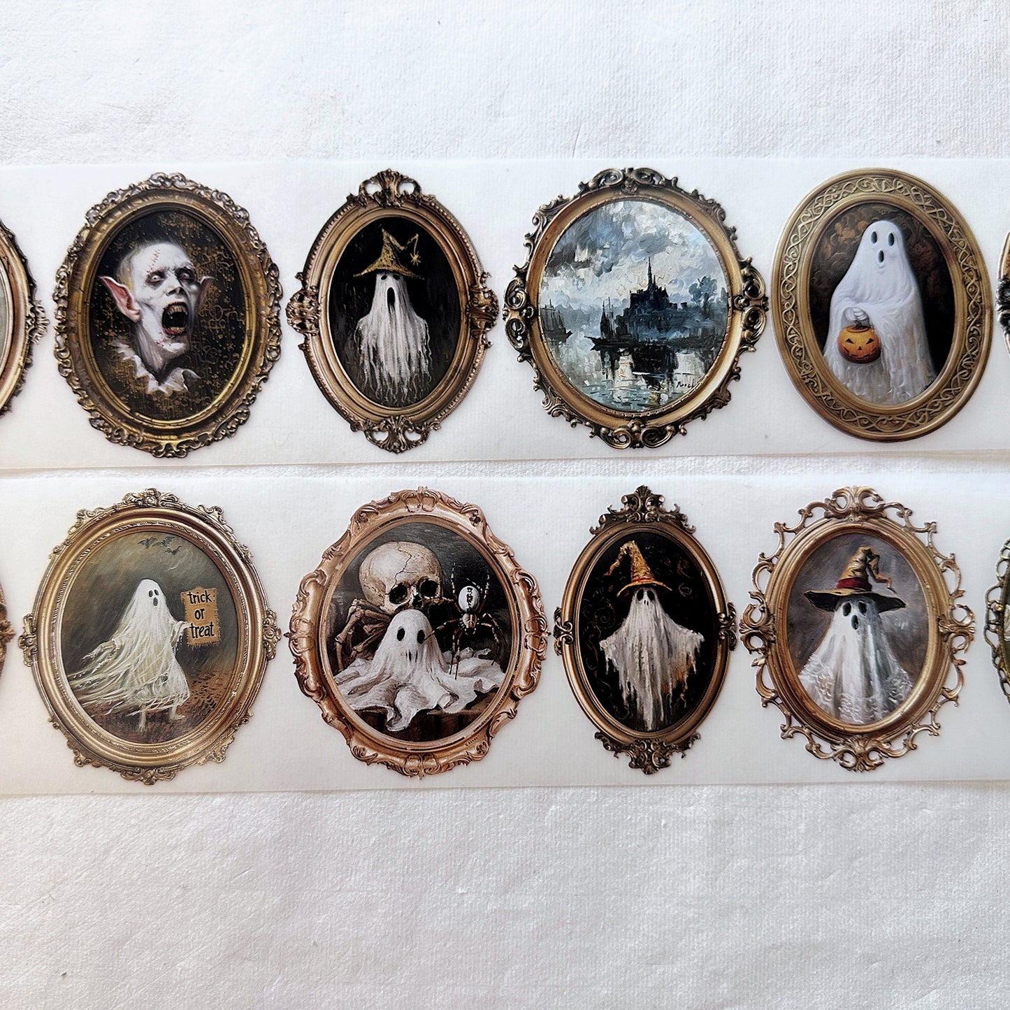 SCS Studio - Gilded Halloween PET tape SAMPLES