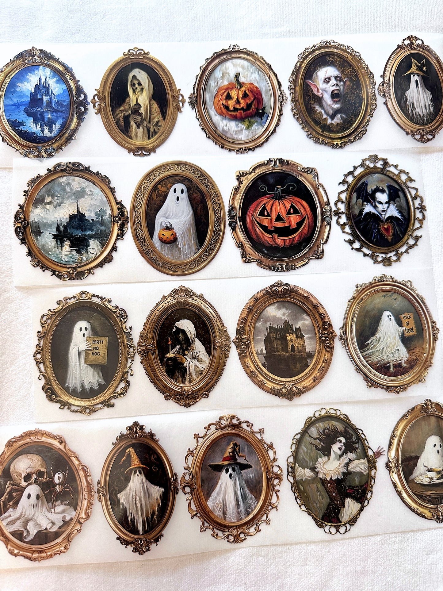 SCS Studio - Gilded Halloween PET tape SAMPLES