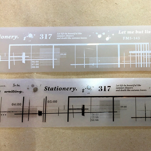 Stationery Instinct - Combination (White) PET tape SAMPLES