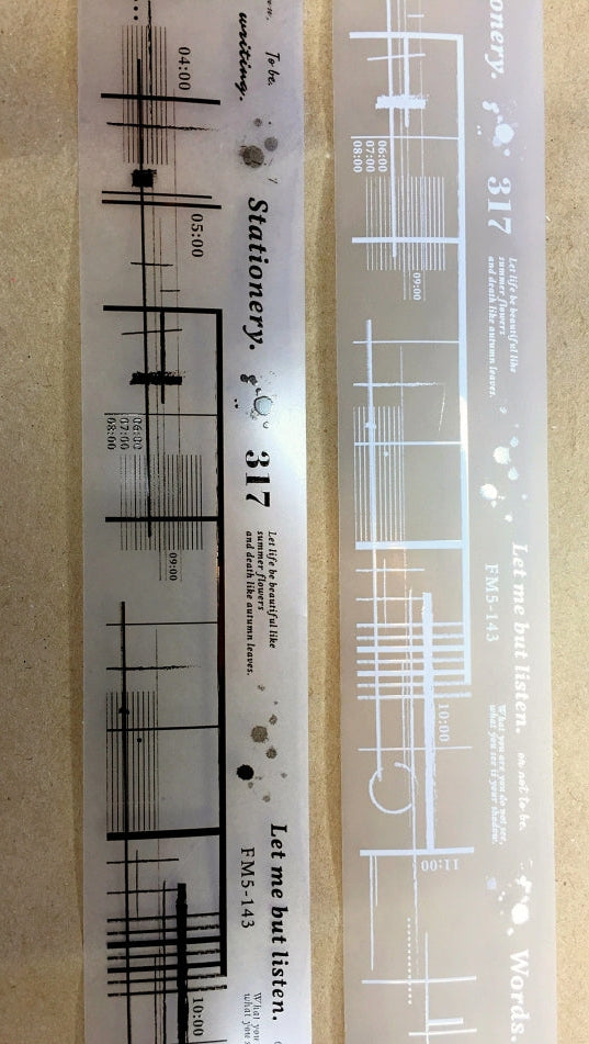 Stationery Instinct - Combination PET tape SAMPLES