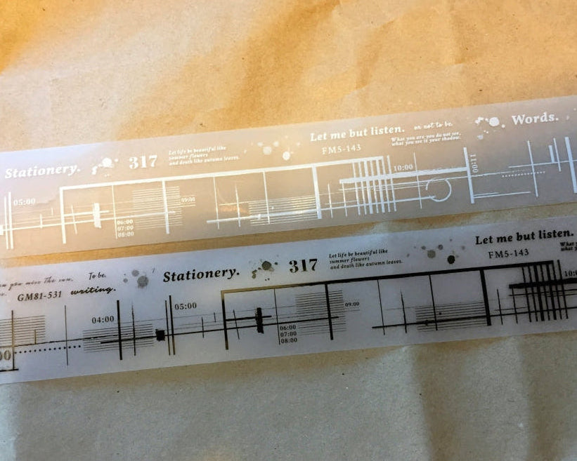 Stationery Instinct - Combination PET tape SAMPLES