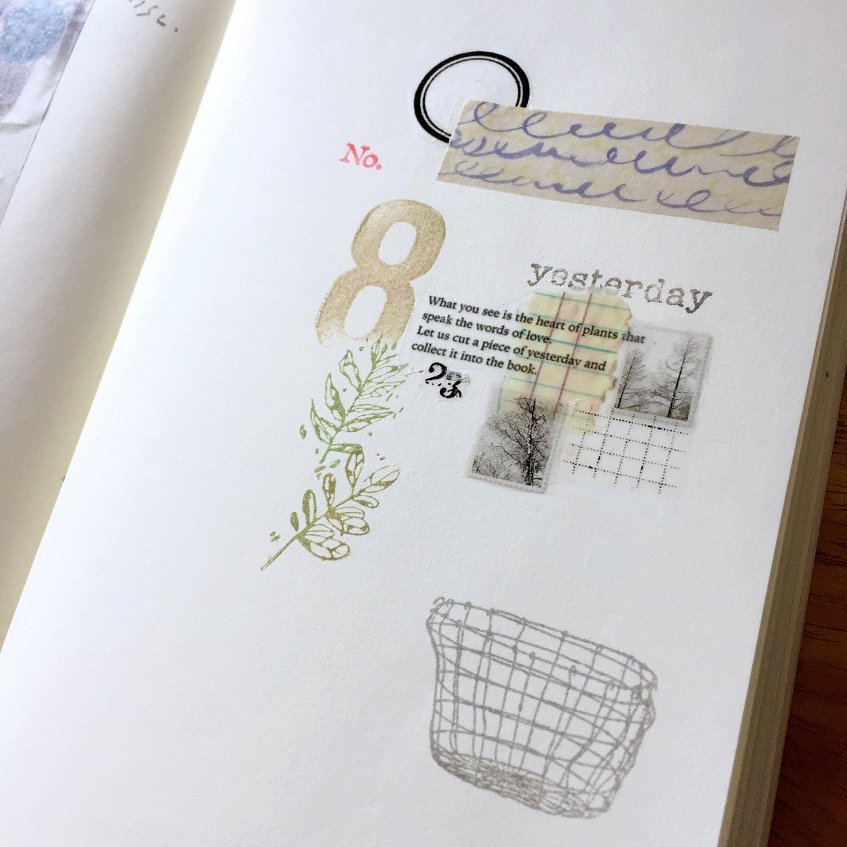 Stationery Instinct - Collage Practice PET tape SAMPLES