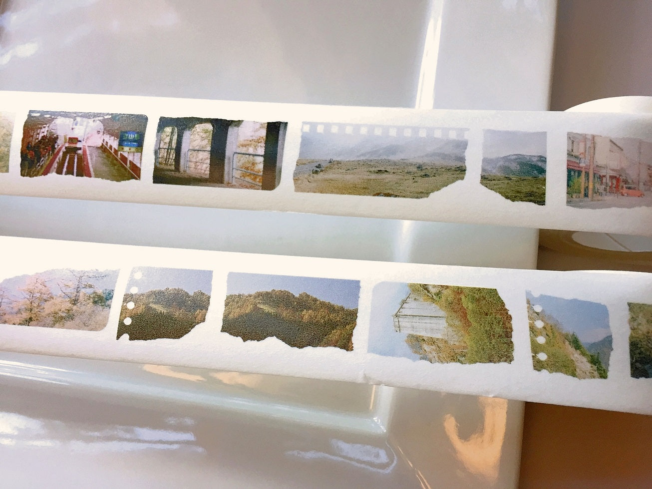 Stationery Instinct - Walked & Seen washi tape SAMPLES