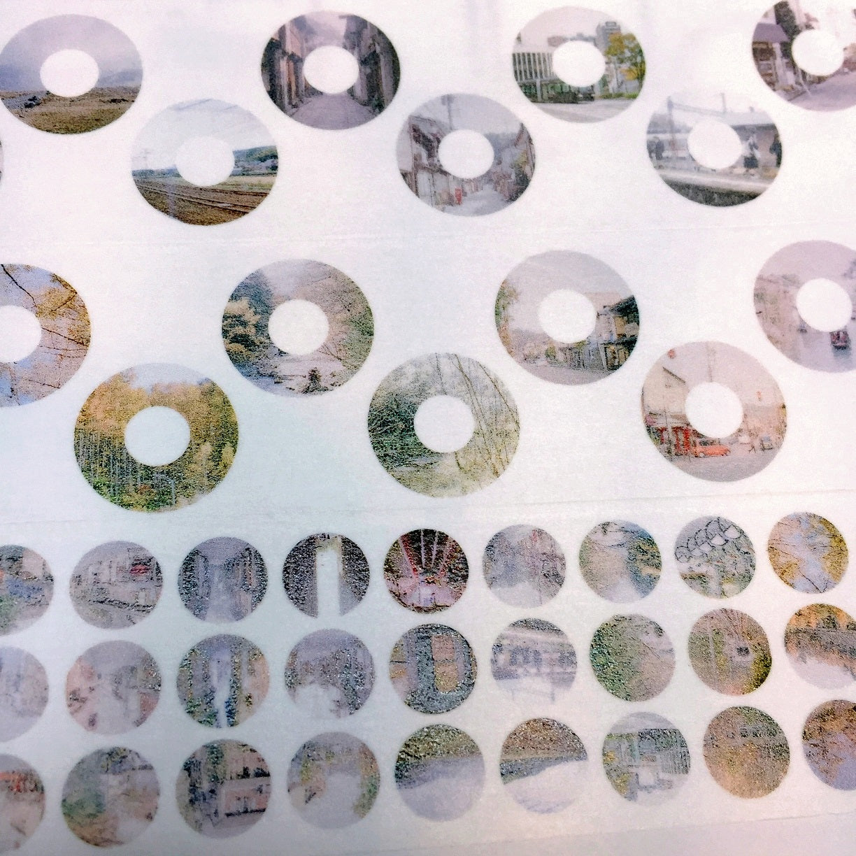 Stationery Instinct - Circle washi tape SAMPLES