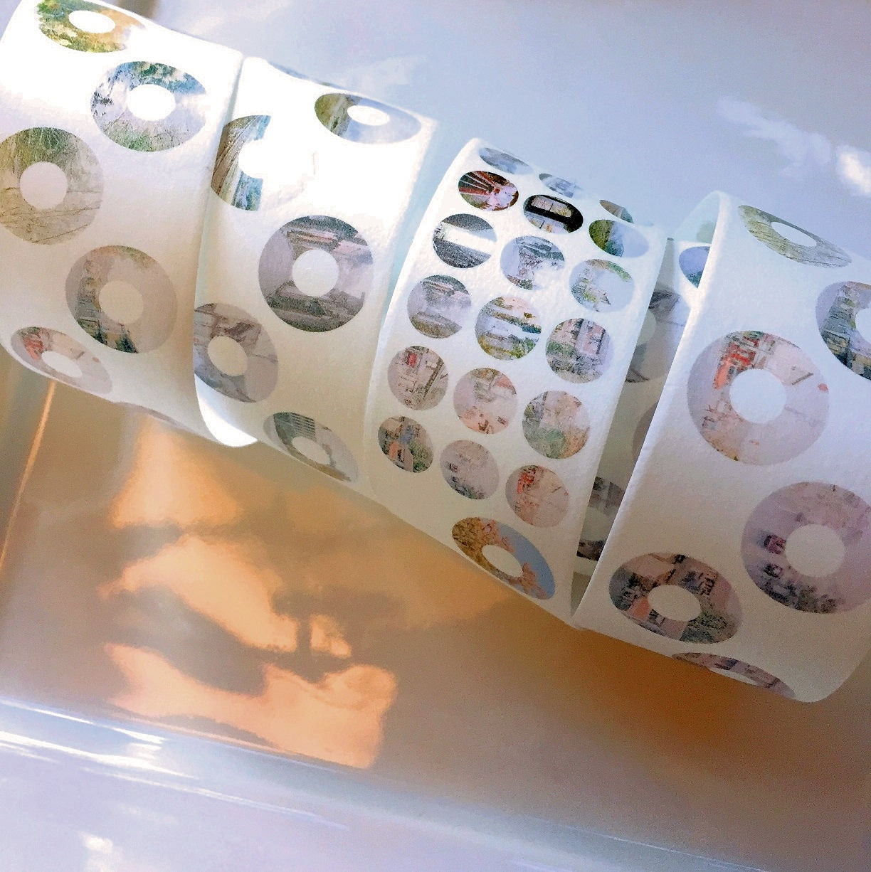 Stationery Instinct - Circle washi tape SAMPLES
