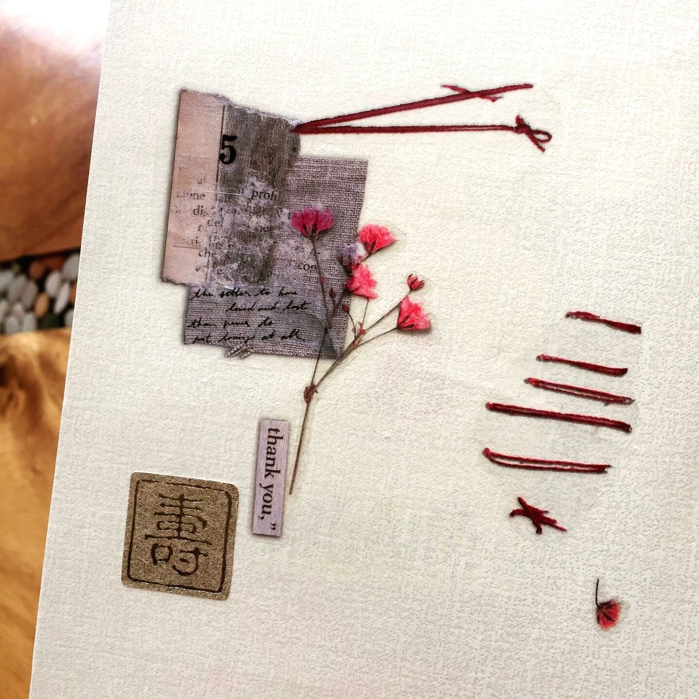 Stationery Instinct - Stitches PET tape SAMPLES