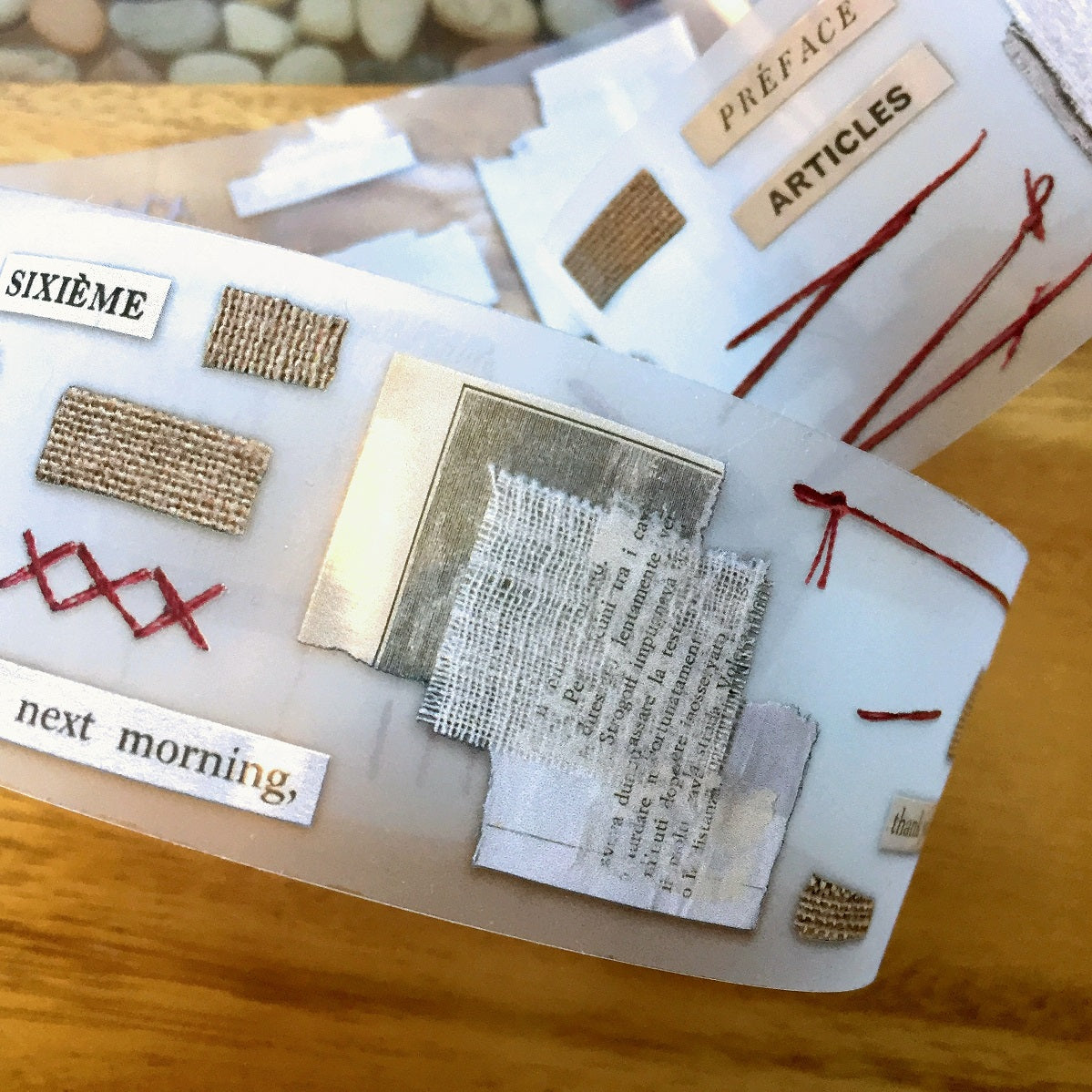 Stationery Instinct - Stitches PET tape SAMPLES