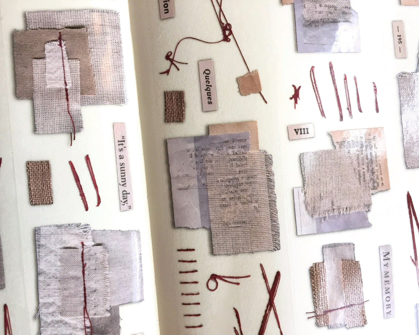 Stationery Instinct - Stitches PET tape SAMPLES