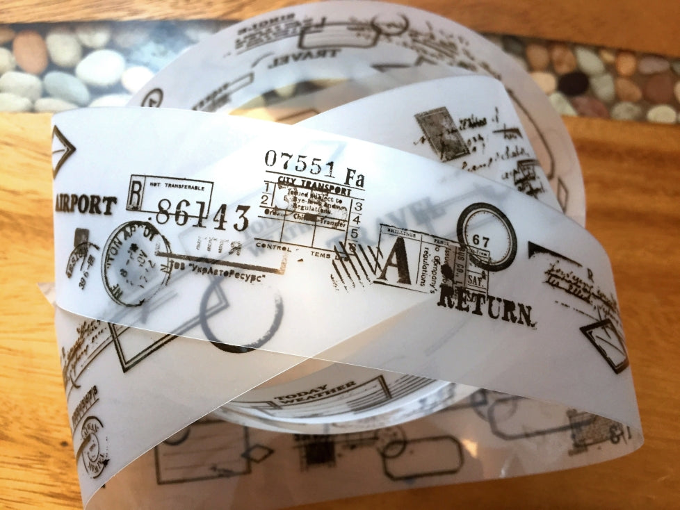 Stationery Instinct - Combination Frame PET tape (4 cm x 125 cm) SAMPLES