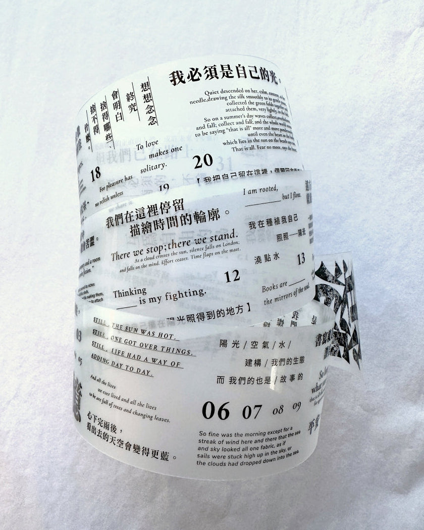 Stationery Instinct - Note Down II ver. 3 PET tape SAMPLES