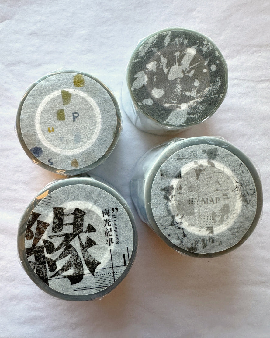 Stationery Instinct - Map PET tape SAMPLES
