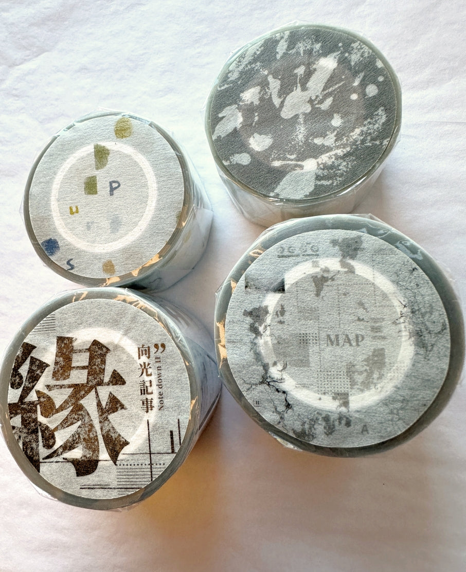 Stationery Instinct - Map PET tape SAMPLES