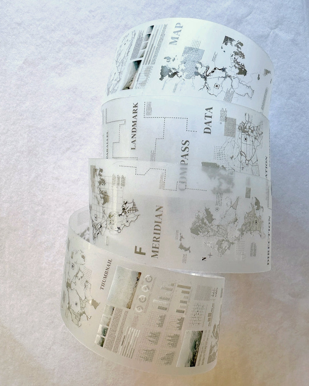 Stationery Instinct - Map PET tape SAMPLES