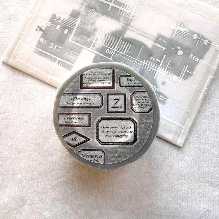 Stationery Instinct - Label II PET tape SAMPLES
