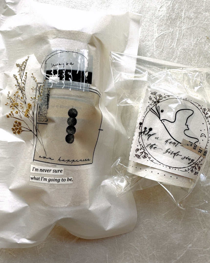 Stationery Instinct - Fragmented PET tape SAMPLES