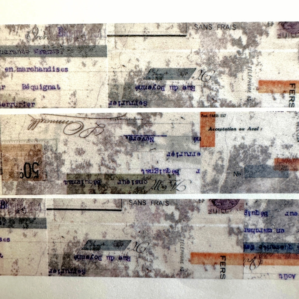 Stationery Instinct - Trace washi tape SAMPLES